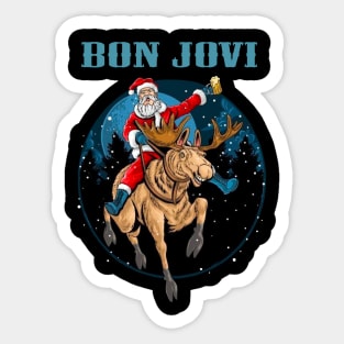 JOVI BAND XMAS Sticker